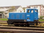 Lok 199 008-4 von der Prenitztalbahn ist fters mal zu Gast beim Rasenden Roland  und wird hauptschlich fr Rangierarbeiten eingesetzt.