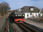 99 4801 erreichte,am 26.November 2011,das Ostseebad Baabe.