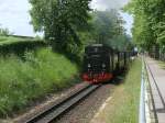 99 1782 im Einsatz,am 09.Juni 2012,zwischen Binz und Ghren und zurck.Hier verlie der Zug Binz.