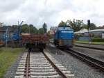 Am 12.Juli 2014 hatte 251 901 in Putbus Pause.