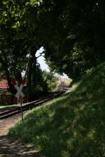 Eine der schönsten Streckenabschnitte des Rasenden Rolands ist zwischen Seelvitz und Serams.07.09.2014 11:38 Uhr    