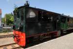 Lok  Plettenberg  im Bahnhof Asendorf am 12.05.2008.