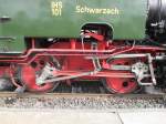 Das Fahrwerk der Lok 101  Schwarzach  der Selfkantbahn.