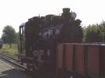 Lok Regenwalde beim rangieren im Bahnhof Schierwaldenrath  Sommer 2005