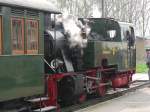 Dampflok MEG 101  Schwarzach , Selfkantbahn,16.04.2006   