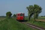 Vt 102 ( ex Inselbahn Langeoog) fuhr als Eilzug nach Schierwaldenrath. 19.05.13