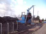 Die Bekohlungsanlage im Schmalspur-BW Radebeul, 15.06.07