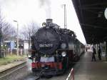 99 1747 in Radebeul Ost,vor Abfahrt am 18.01.2007.