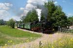 18.06.2017 - Eröffnung der Weißeritztalbahn auf dem oberen Streckenabschnitt zwischen Dippoldiswalde und dem Kurort Kipsdorf.