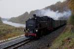 04.11.2012, 99 1746-9, Herbst und Regenwetter an der Talsperre Malter, hier kurz vor der Vorsperre am Ortseingang Dippoldiswalde