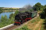 99 1746 mit P5002 an der Talsperre Malter (Weieritztalbahn) [22.07.2013]