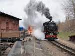 30.03.2015, 99 1734-5, Ausfahrt Freital-Hainsberg