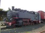 99 1790-7 steht als Ausstellungsstck am 03.10.08 im Bahnhof Freital Hainsberg.