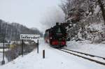 991734-5 auf dem Weg nach Dippoldiswalde  Seifersorf am 17.12.2009