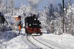 01.12.2012, 99 1608-1, Schmiedeberg, Sonderfahrten im oberen Abschnitt der Weieritztalbahn