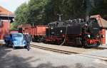 27.09.2014, 99 1762-6, GmP-Fotozug der IG Weißeritztalbahn - Wasserfassen in Seifersdorf