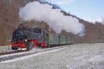 Auch am 16.01.16 war ich an der Weißeritztalbahn.