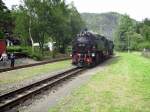 99 749 und 99 735 beide BW Zittau am 16.06.2006 in Oybin.