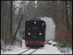 99 787 aus Jonsdorf mit SOEG 701, dem Weihnachtsmannzug nach Zittau am 24.12.2009