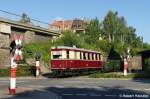 VT137 322 in Zittau Hp am 20.08.2011