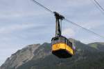 Auf zum Nebelhorn ging es am 23.08.2012 mit dieser Gondel in Oberstdorf.