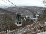 Seilbahn zum Großen Burgberg bei Bad Harzburg; 25.01.2015  