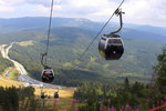 Blick auf die Fürstlich Hohenzollersche Arber-Bergbahn am 16.08.2016.