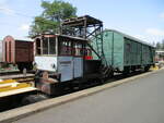 Turmtriebwagen,am 28.August 2022,im Bergbahnhof Lichtenhain.