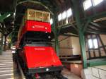 Die OBS Güterbühne als RB 29843 nach Obstfelderschmiede, am 16.03.2015 in Lichtenhain (a d Bergbahn).