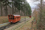 Heidelberger Straßen- und Bergbahn AG; Wagen 4 und 3 der Königstuhlbahn // Heidelberg // 11.