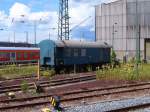 Ein ziemlich komischer Wagen stand am 16.06.07 im Aalener Bahnhof.