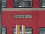 Auf der anzeige sollte eigentlich Frankfurt/M HBF draufstehen von wegen Sonderfahrt!Am 14.3.2005