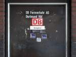 Gesehen im Dortmunder Hauptbahnhof .