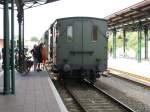 Sonderzug der MEF am Bst im Bahnhof Parchim 02.08.2009
