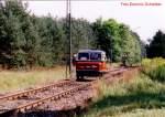KLV 12 mit dem Spitznamen ?Fridolin? der Buckower Eisenbahn am 14.08.2004.