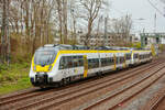 abellio 8442 607  bwegt  in Wuppertal nach Pforzheim, am 02.05.2021.