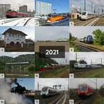 Das Bahnjahr 2021 – ein persönlicher Jahresrückblick in einem Bild    Zum letzten Tag bzw.