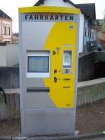 Fahrkartenautomat der Trans-Regio in Urmitz