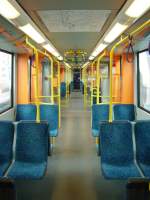 Ein U5 Wagen der VGF Innen am 27.04.11