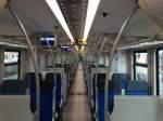 Die Inneneinrichrung eines ET 430 der S-Bahn Rhein Main am 12.07.14