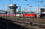 Kuriosum I: 1116 048 und 101 001 bringen den RE 4011 aus Nrnberg nach Mnchen