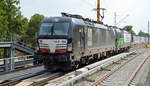Lokzug von ecco-rail GmbH, Wien [A] mit der MRCE Vectron  X4 E - 650  [NVR-Nummer: 91 80 6193 650-9 D-DISPO] mit der ELL Vectron  193 211  [NVR-Nummer: 91 80 6193 211-0 D-ELOC] am Haken am 09.08.20