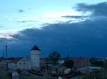 Am 25.07.2015 abends halb 9 machte ich von der Zeppelinbrücke in Nordhausen diese Aufnahme. Der Himmel brachte wohl meine Kamera an ihre Grenzen