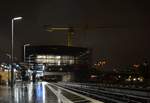 In Berlin Warschauer Straße entsteht ein neuer Bahnsteig und Übergangsbauwerk.

Berlin Warschauer Straße 03.01.2018