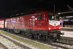 112 101 stand am Abend des 29.10.2021 im Rostocker Hbf.