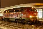 EfW 215 023-3 in K�ln Messe Deutz, Dezember 2021.