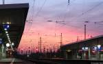 Abendliche Stimmung in Oberhausen Hbf (24.11.07)