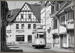 Im Juli 1940 befuhr der Tw31 die Gröperstraße in Halberstadt auf dem Weg zur Endhaltestelle Friedhof.