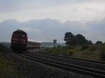 Am 29.08.10 frh durchfuhr die 218 390-3 mit dem Bder Express Leipzig-Hof den Ort Ruppertsgrn.