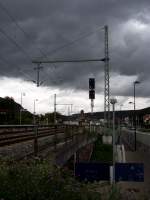 Weluntergangsstimmung in Mosbach West am 07.09.11 mit KS Signal 